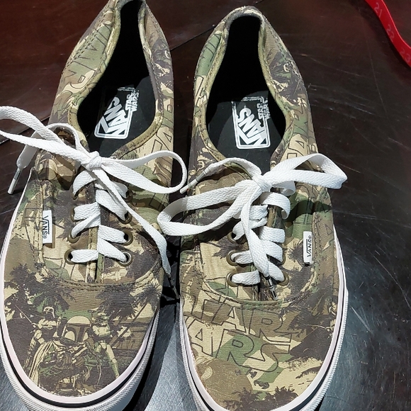 Vans Star Wars Boba Fett Camouflage Sneakers - Picture 1 of 9